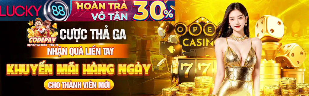 Banner 188bet zokb - Vòng quay may mắn Lucky88
